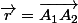 \vec{r}=\vec{A_{1}A_{2}}