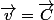 \vec{v}=\vec{C}