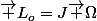 \vec L_o=J\vec \Omega