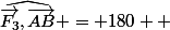 \widehat{\vec{F_3},\vec{AB}} = 180  