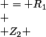 
 \\ \begin{array}{r@{}l}
 \\ Z_1 &{} = R_1\\
 \\ Z_2 &{} = R_3\\
 \\ Z_3 &{} = R_4 + L_4\\
 \\ Z_4 &{} = R_2 + L_2\\
 \\ \end{array}
 \\ 