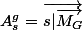 {A_s^g}=\vec{{s}|\vec{M_G}}
