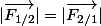 |\vec{F_{1/2}}|=|\vec{F_{2/1}}|