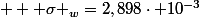    \sigma _{w}=2,898\cdot 10^{-3}\;\mathrm {m.K} 