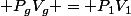  P_gV_g = P_1V_1