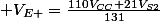  V_{E+}=\frac{110V_{CC}+21V_{S2}}{131}