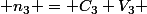  n_3 = C_3 V_3 