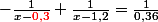 -\frac{1}{x-\red{0,3}}+\frac{1}{x-1,2}=\frac{1}{0,36}