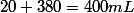 \large \begin{array}{|c|c|c|c|c|c|} \hline &Masse~solut\acute{e}&Volume~de~la~solution&Concentration~(g/L)
 \\ \hline S_0&8g&100mL&?
 \\ \hline S_1&?&20mL&?
 \\ \hline S_2&?&20+380=400mL&?
 \\ \hline S_3&?&200mL&?
 \\ \hline\end{array}