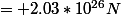 6.67*10^{-11} * \frac{7.34*10^{22}*5.98*10^{24}}{380000^{2}}  \\ &nbsp;&nbsp;&nbsp;&nbsp;&nbsp;&nbsp;= 2.03*10^{26}N