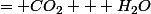 C_2H_2&nbsp;&nbsp;+O_2&nbsp;&nbsp;= CO_2 + H_2O