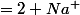 Na_2SO_4&nbsp;&nbsp;=2 Na^+&nbsp;&nbsp;+ SO_4^{2-}