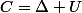 C=\Delta U