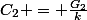 C_2 = \frac{G_2}{k}