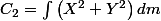 C_2=\int\left(X^2+\ Y^2\right)dm