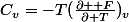C_v=-T(\frac{\partial  F}{\partial T})_v