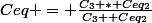 Ceq = \frac{C_3 * Ceq_2}{C_3 +Ceq_2}