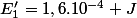 E'_{1}=1,6.10^{-4} J