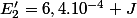 E'_{2}=6,4.10^{-4} J