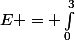 E = \int_0^3&nbsp;&nbsp;U * i\&nbsp;&nbsp;dt