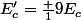 E_c'=\frac {1}{9}E_c