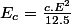 E_c=\frac{c.E^2}{12.5}