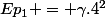 Ep_1 = \gamma.4\piR^2