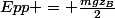 Epp = \frac{mgz_B}{2}