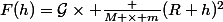 F(h)=\mathcal{G}\times {\frac {M \times m}{(R+h)^{2}}}