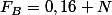 F_B=0,16 N