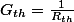 G_{th}=\frac{1}{R_{th}}