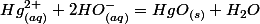 Hg_{(aq)}^{2+}+2HO_{(aq)}^{-}=HgO_{(s)}+H_{2}O