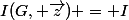 I(G, \vec{z}) = I