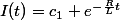 I(t)=c_1 e^{-\frac{R}{L}t}