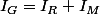 I_{G}=I_{R}+I_{M}