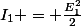 I_1 = \frac{E_1^2}{2}