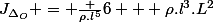 J_{\Delta_O} = \frac {\rho.l^5}{6} + \rho.l^3.L^2