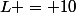 L = 10&nbsp;&nbsp;log \dfrac{I}{I_0}