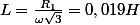 L=\frac{R_1}{\omega\sqr3}=0,019H