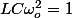 LC\omega_{o}^{2}=1