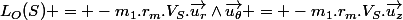 L_O(S) = -m_1.r_m.V_S.\vec{u_r}\wedge\vec{u_\theta} = -m_1.r_m.V_S.\vec{u_z}