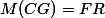 M(CG)=FR