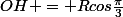 OH = Rcos\frac{\pi}{3}