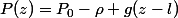 P(z)=P_0-\rho g(z-l)