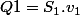 Q1=S_1.v_1