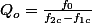 Q_{o}=\frac{f_{0}}{f_{2c}-f_{1c}}