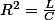 R^{2}=\frac{L}{C}
