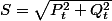 S=\sqrt{P_t^2+Q_t^2}