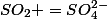 SO_2 =SO_4^{2-}