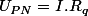 U_{PN}=I.R_{q}